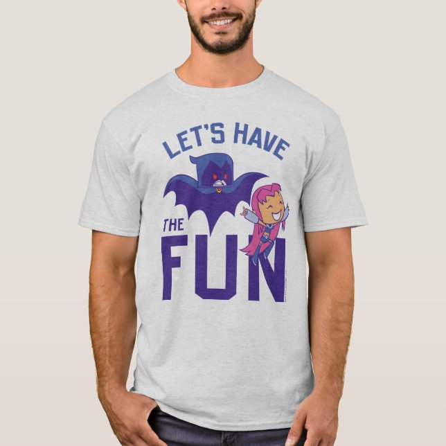 Tonåring Titans Go! | Starfire & Raven "have the R Tee (Framsida)