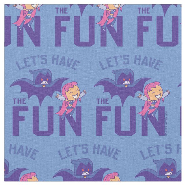 Tonåring Titans Go! | Starfire & Raven "have the R Tyg (Närbild)