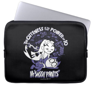 Tonåring Titans Go! Starfire & Sassy Byxor Laptop Sleeve