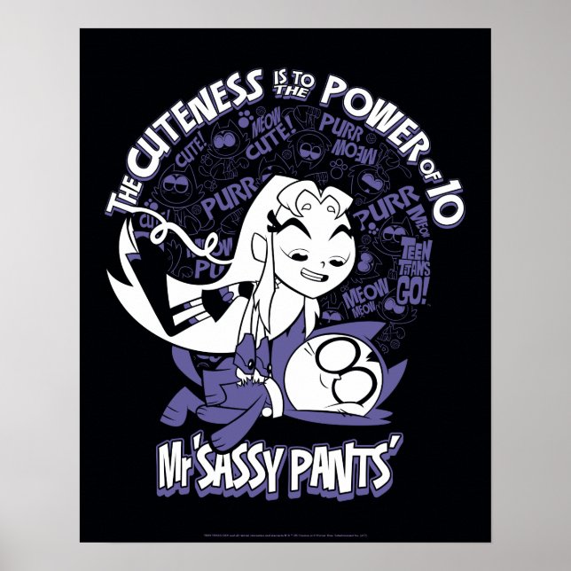 Tonåring Titans Go! | Starfire & Sassy Byxor Poster (Framsidan)