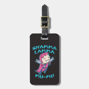Tonåring Titans Go!   Starfire ’Shamma Lamma Mu-Mu Bagagebricka