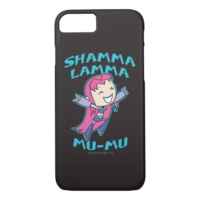 Tonåring Titans Go! | Starfire ’Shamma Lamma Mu-Mu Case-Mate iPhone Skal (Baksida)