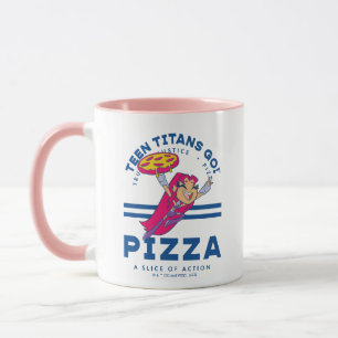 Tonåring Titans Go! Starfire ’Truth Justice Pizza’ Mugg