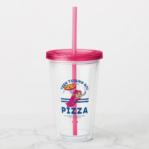 Tonåring Titans Go! Starfire ’Truth Justice Pizza’ Take Away Mugg