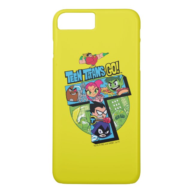 Tonåring Titans Go! | Titans Torn Collage Case-Mate iPhone Skal (Baksida)
