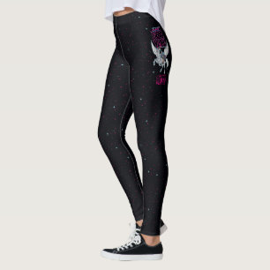 Tonåring Titans Go! Warrior Cyborg Riding Pegasu Leggings