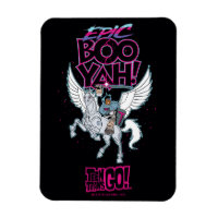 Tonåring Titans Go! | Warrior Cyborg Riding Pegasu