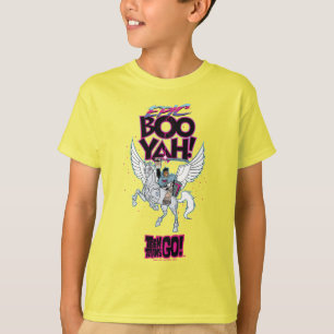 Tonåring Titans Go!   Warrior Cyborg Riding Pegasu T-shirt