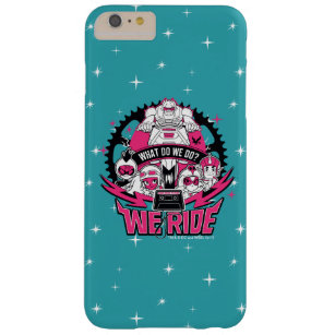 Tonåring Titans Go!   "We Ride" Retro Moto Graphic Barely There iPhone 6 Plus Skal
