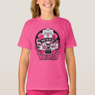 Tonåring Titans Go!   "We Ride" Retro Moto Graphic T Shirt
