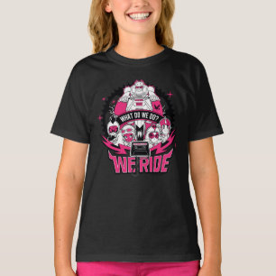 Tonåring Titans Go!   "We Ride" Retro Moto Graphic Tee