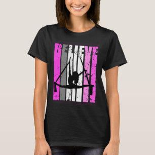 Tonåring Tro Luft Yoga Dance Rosa Kärlek Luft Yoga T Shirt
