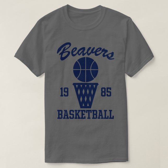 Tonåring Varg Bävrar Basketträningströja T Shirt (Design framsida)
