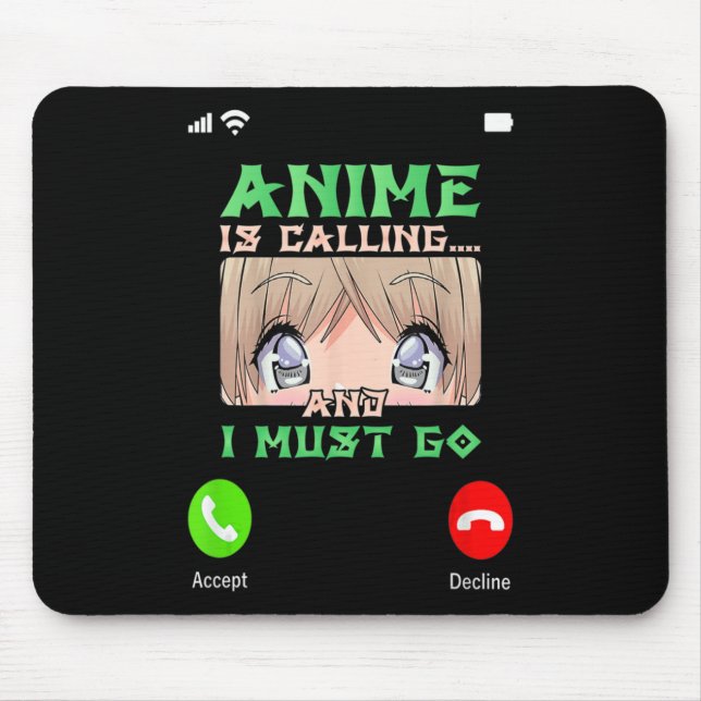 Tonåringar Anime Merch Boys Manar Girls Anime ring Musmatta (Framsidan)