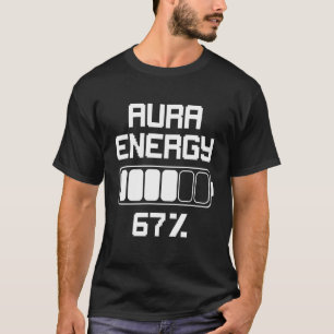 Tonåringar Unga Vuxna Meme-älskare, Rolig Aura Ene T Shirt