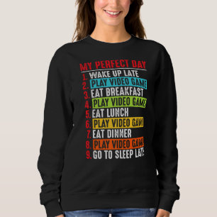 Tonåringarna Min Perfekt Day Funny Gamer Video Gam T Shirt