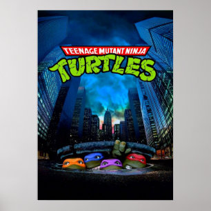 tonårsfilm av mutant ninja tirtles poster