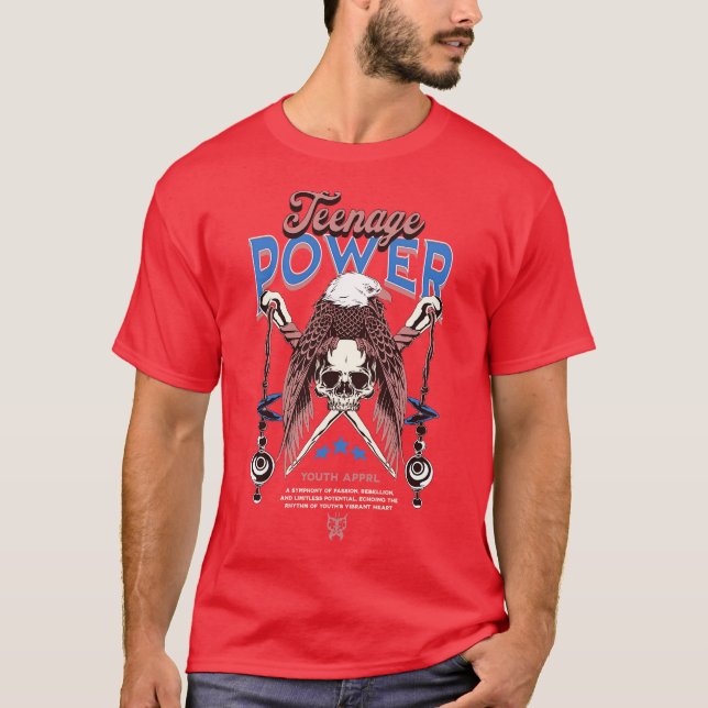 TONÅRSKRAFT T SHIRT (Framsida)