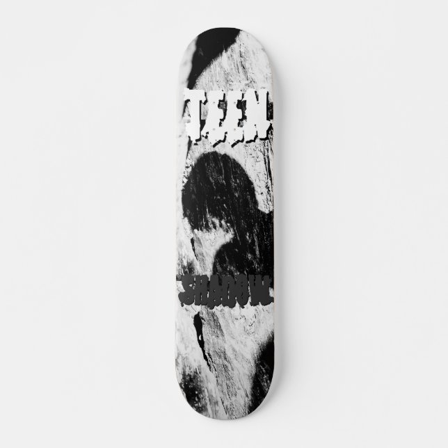tonårsskygga mini skateboard bräda 18,7 cm (Framsida)