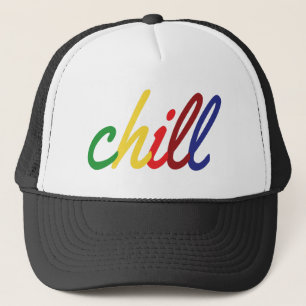 Tonårstjej Chill Retro Färger Keps