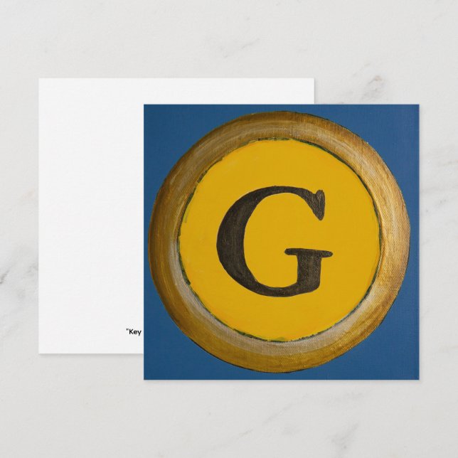 Tonart G (Fram/baksida)