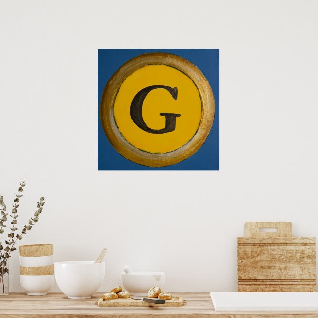 Tonart G Poster (Kök)