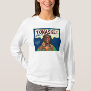 Tonasket Apple etikett - Tonasket, WA T-shirt