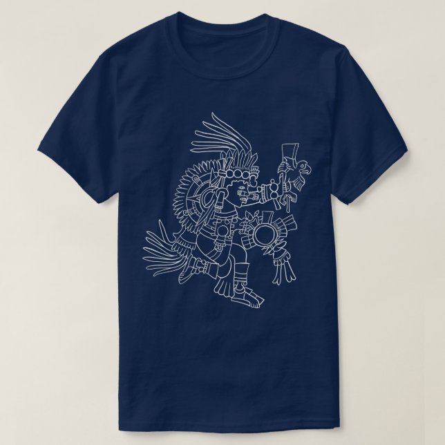 Tonatiuh Aztec sol gudom 2 T Shirt (Design framsida)