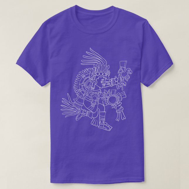 Tonatiuh Aztec sol gudom 3 T Shirt (Design framsida)