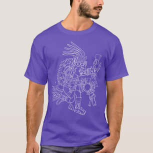 Tonatiuh Aztec sol gudom 3 T Shirt