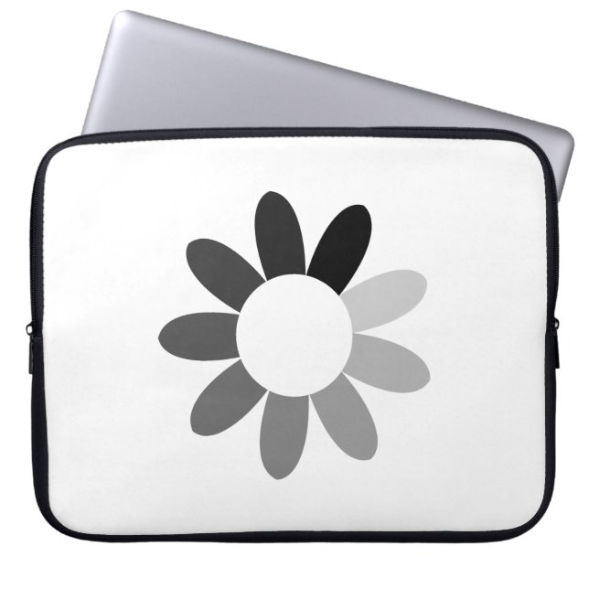 Tonblomma Laptop Sleeve (Framsidan)