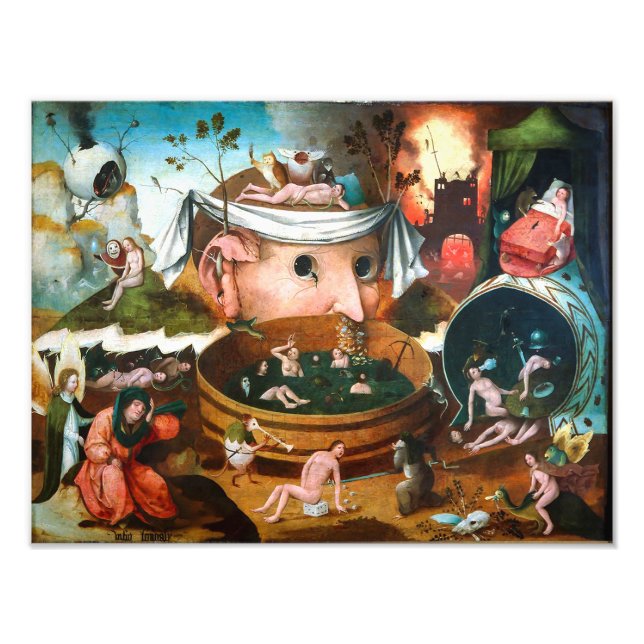 Tondals vision | Hieronymus Bosch | Fototryck (Framsidan)