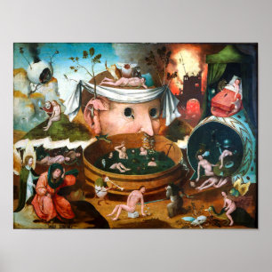 Tondals vision   Hieronymus Bosch   Poster