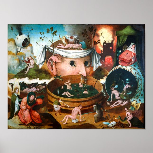 Tondals vision | Hieronymus Bosch | Poster (Framsidan)
