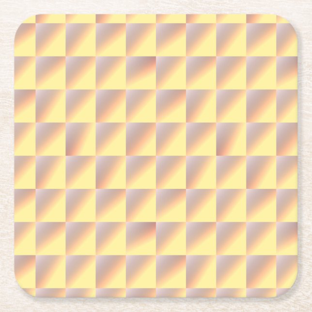 Tone-on-tone Squares. Underlägg Papper Kvadrat (Framsidan)