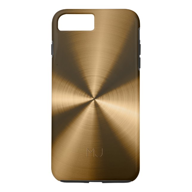 Toner av metallkoppar Stainless Steel-utseende Case-Mate iPhone Skal (Baksida)