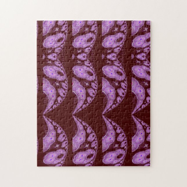 Toner för Rik i flera hörn Abstrakt design Pussel (Vertikal)