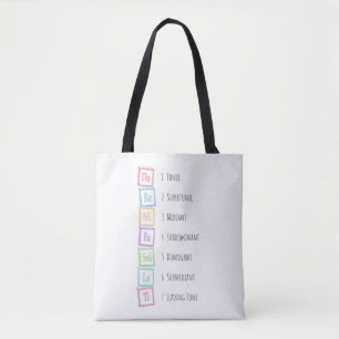 Toner från Solfeggio Musical Baby Blocks Tygkasse