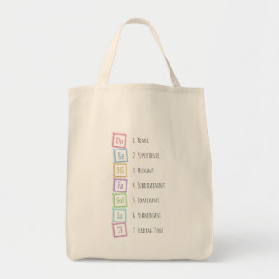 Toner från Solfeggio Musical Baby Blocks Tygkasse