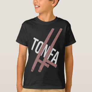Tonfa - Tong Fa Pair - Okinawan Fighting T Shirt