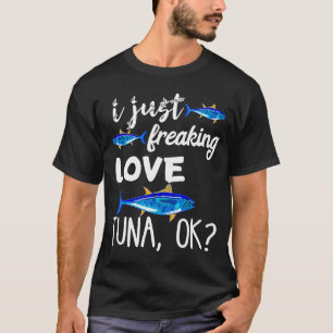 Tonfisk för tonfiskfiske kan rovfiske t shirt