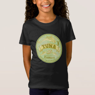Tonfisk kan kasta konsthonad fisk t shirt