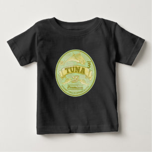 Tonfisk kan kasta konsthonad fisk t shirt
