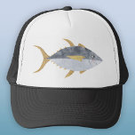 Tonfisk Keps<br><div class="desc">Roligt Tonfisk med ett fräckt leende,  perfekt för dem som tycker om fisk,  mat och fiske. Originalkonst av Nic Squirrell.</div>