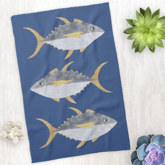 Tonfisk Kökshandduk