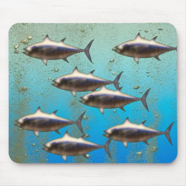 Tonfisk Mousepad Musmatta (Framsidan)