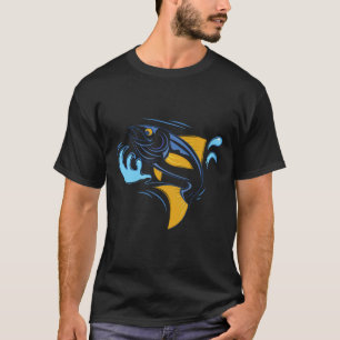 Tonfisk som fiskas från havet t shirt
