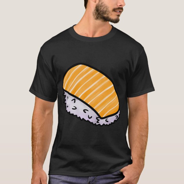 Tonfisk Sushi T Shirt (Framsida)