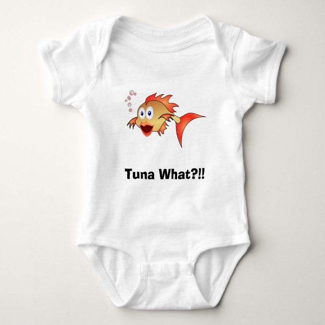 Tonfisk vad?!! tee shirt (Framsida)