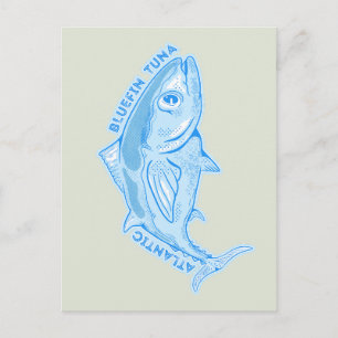 Tonfisk Vykort